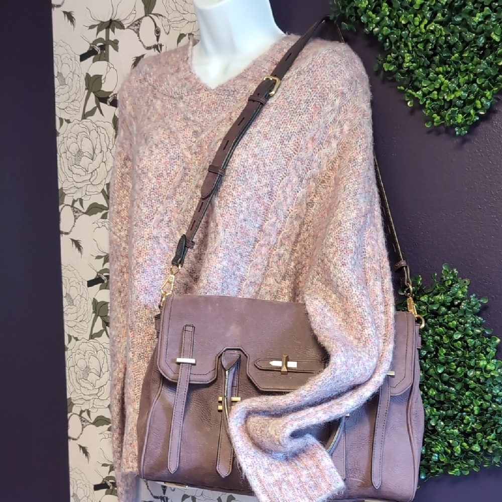 Rachel Zoe Soft Pastels Hooded Sweater